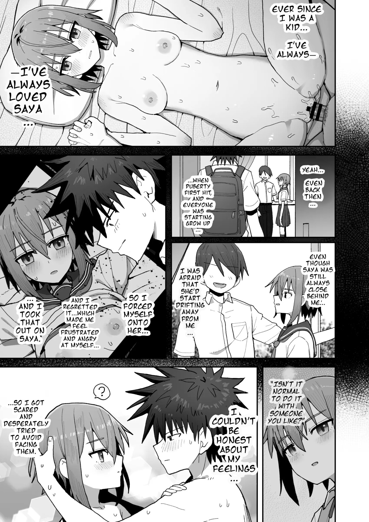 Hentai Manga Comic-Please Don't Let Go Of Me ~Until I Fall in Love With My Onahole Childhood Friend~-Read-48